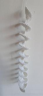 Gehaakte wind spinner Wit, Ophalen of Verzenden, Nieuw, Haken, Overige typen