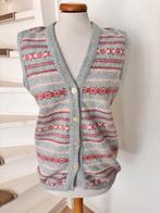 Vintage gilet truivest mt.M, Kleding | Dames, Blauw, Ophalen of Verzenden, Zo goed als nieuw, Claudia's