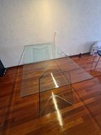 Glazen salon tafel, Ophalen, Gebruikt, Design, 50 tot 100 cm