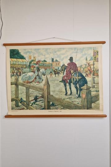 Geschiedenis plaat 'Toernooi te Haarlem 1305 beschikbaar voor biedingen