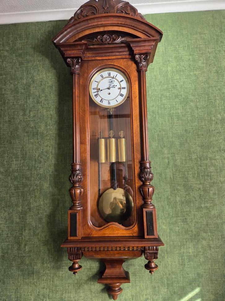 Weense Regulateur Klok - Uitstekende Staat!, Antiek en Kunst, Antiek | Klokken, Ophalen