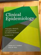 Boek: Clinical Epidemiology, Boeken, Ophalen of Verzenden, Beta, Gelezen, WO