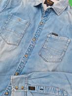 Pme Legend Pall Mall jeans blouse spijkerblouse maat L, Kleding | Heren, Overhemden, PME LEGEND, Blauw, Ophalen of Verzenden, Zo goed als nieuw