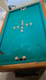 Golfbiljard, stoppenbiljard, Sport en Fitness, Biljarten en Poolen, Ophalen, Gebruikt
