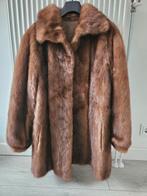 Mooie bruine Saga Mink jas, Kleding | Dames, Jassen | Winter, Ophalen of Verzenden, Zo goed als nieuw, Maat 38/40 (M), Bruin