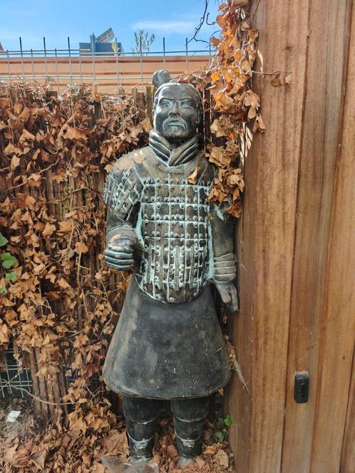 Chinese Terracotta Krijgers, Tuin en Terras, Tuinbeelden, Gebruikt, Steen, Ophalen