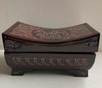 Mooi Oosters lakwerk kistje 14,5 x 8,5 x 8 cm, Ophalen of Verzenden, Zo goed als nieuw, X, Minder dan 50 cm