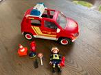 PLAYMOBILE brandweer auto, Kinderen en Baby's, Speelgoed | Playmobil, Ophalen of Verzenden, Zo goed als nieuw, Complete set