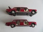 2x Dinky Toys opknappers Mercedes 600 nr 128, Hobby en Vrije tijd, Modelauto's | 1:43, Ophalen of Verzenden, Gebruikt, Auto, Dinky Toys