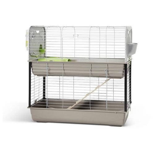 Savic Cavia- en dwergkonijnenkooi met 2 verdiepingen, Dieren en Toebehoren, Knaagdieren en Konijnen | Hokken en Kooien, Kooi, Minder dan 60 cm