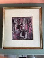 ingelijste religieuze prent, Antiek en Kunst, Antiek | Religie, Ophalen of Verzenden