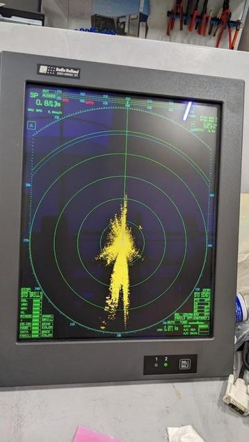 Radio Holland RH2005 TFT radar, weinig draaiuren beschikbaar voor biedingen