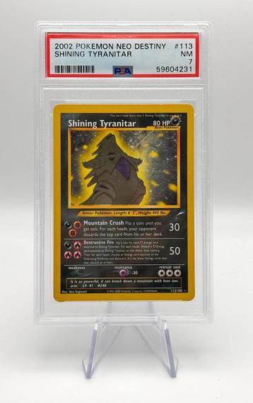 Shining Tyranitar beschikbaar voor biedingen