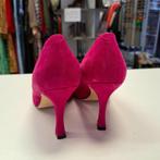 Evaluna statement pumps roze suede + chain voor 38 nr 49867, Pumps, Evaluna, ., Evaluna