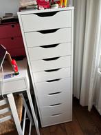 Ikea Alex ladekast kast 9 lades wit, Huis en Inrichting, Ophalen, 5 laden of meer, Zo goed als nieuw, Minder dan 100 cm