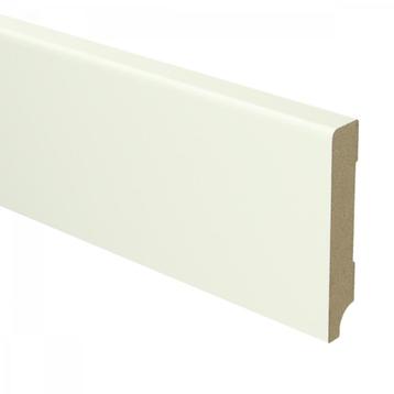 MDF Moderne plint 7015 wit RAL 9010. Nu met Gratis lijm! beschikbaar voor biedingen