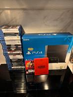 PS4 compleet in doos + 30 games, Spelcomputers en Games, Spelcomputers | Sony PlayStation 2, Ophalen of Verzenden, Zo goed als nieuw