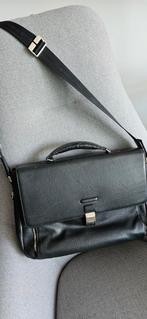 Piquadro laptop tas zwart, Computers en Software, Laptoptassen, Ophalen of Verzenden, Zo goed als nieuw