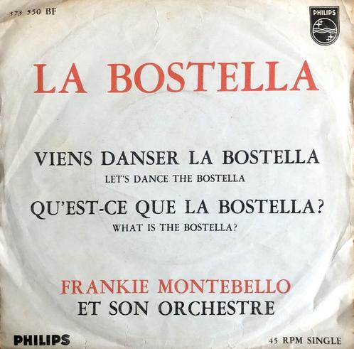 1965	Frankie Montebello	Viens Dancer La Bostella, Cd's en Dvd's, Vinyl Singles, Zo goed als nieuw, Single, Pop, 7 inch, Verzenden