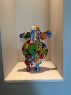 Beeld kunstwerk koe multicolor, Antiek en Kunst, Ophalen