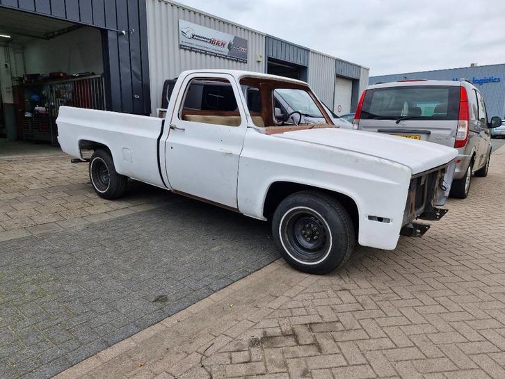 CHEVROLET C10 PICK UP 1981 7500 EURO afbouw project, Auto's, Chevrolet, Particulier, Pick-up, Benzine, Automaat, Achterwielaandrijving