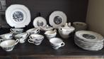 Antiek Thee/ontbijt servies, Antiek en Kunst, Antiek | Servies compleet, Ophalen of Verzenden