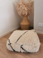 Beni ouarin boujaad berber poef kussens marokkaans, Minder dan 50 cm, Rond, Nieuw, Minder dan 50 cm