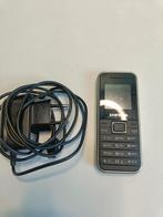 Samsung telefoon met oplader, Telecommunicatie, Ophalen of Verzenden, Zo goed als nieuw, Zwart, 128 GB