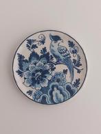 Wandbordje Delftsblauw met vogel, Ophalen of Verzenden