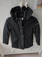 Woolrich winterjas maat 128, Zwart, Overige maten, Ophalen of Verzenden, Gedragen