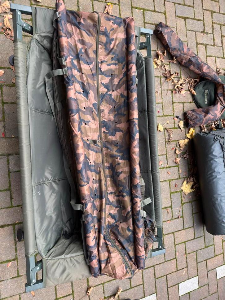 Nash Scope Quiver, Cradle & Weeg-/Bewaarsling, Watersport en Boten, Hengelsport | Karpervissen, Gebruikt, Overige typen, Ophalen of Verzenden