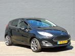 Ford Fiesta 1.5 TDCi CLIMA! CRUISE! LM VELGEN! TREKHAAK AFNE, Auto's, Voorwielaandrijving, Gebruikt, 4 cilinders, Zwart