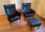Montis Charly 2 fauteuils + voetenbankje, Huis en Inrichting, Fauteuils, Ophalen of Verzenden
