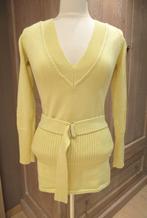 Nieuwe InWear trui met ceintuur in gele katoen, mt 36, Kleding | Dames, Truien en Vesten, Verzenden, Geel, Nieuw, Maat 36 (S)