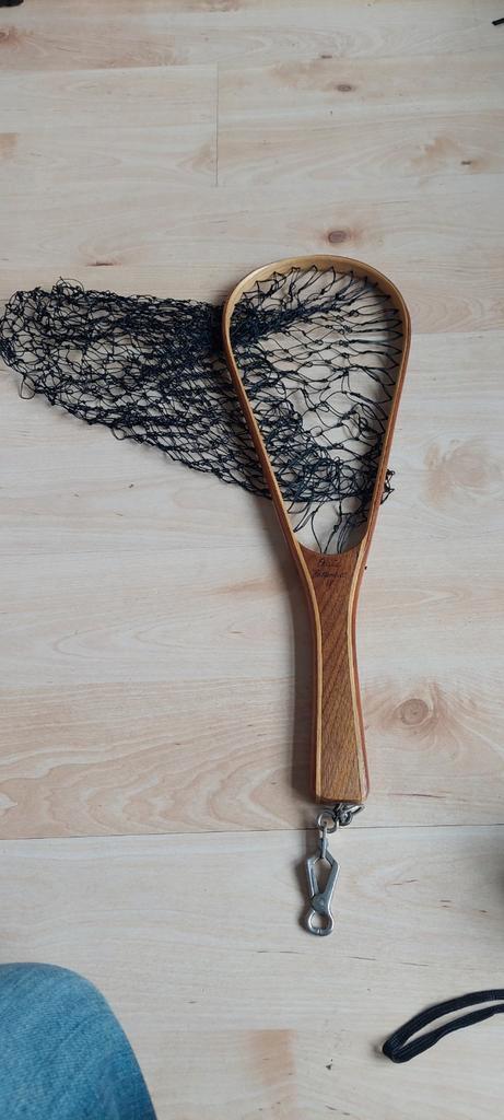 Orvis Battenkill 18 schepnet, prachtig!, Watersport en Boten, Hengelsport | Vliegvissen, Net of Fuik, Ophalen of Verzenden