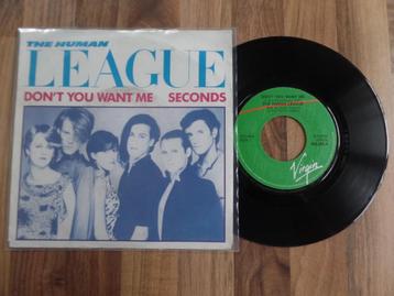 single  The Human League - Don't You Want Me / Seconds  beschikbaar voor biedingen