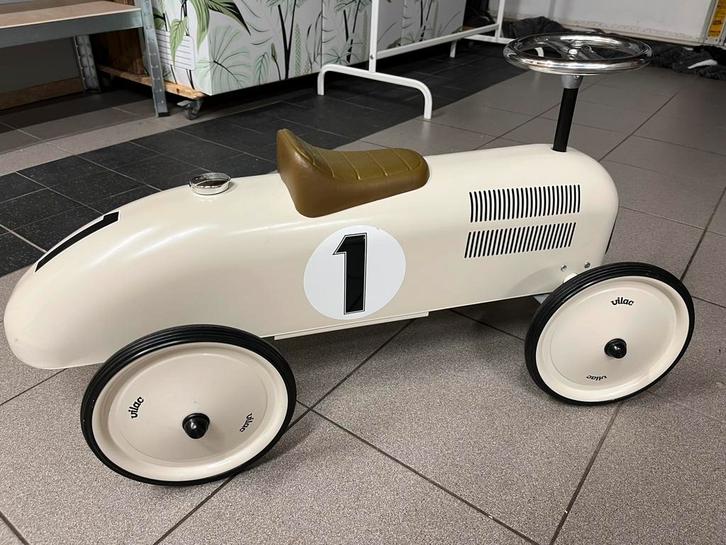 Vilac vintage loopauto crème, Kinderen en Baby's, Speelgoed | Buiten | Voertuigen en Loopfietsen, Gebruikt, Loopvoertuig, Ophalen
