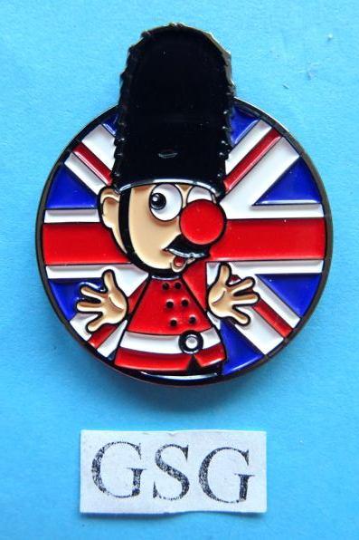 Carnaval Festival Engeland nr. EPP423-02, Ophalen, Zo goed als nieuw, Button of Speldje