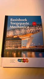 A. Dolfing - Toegepaste Mechanica Basisboek nieuw boek, Ophalen of Verzenden, Zo goed als nieuw, A. Dolfing; J.W. Welleman, Bouwkunde