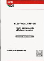 Aprillia electrical system 1993 supplement (7082z), Ophalen of Verzenden, Aprilia