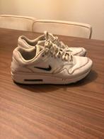 Nike Air Max 1 Jewel White Black 42,5, Wit, Ophalen of Verzenden, Sneakers of Gympen, Gedragen