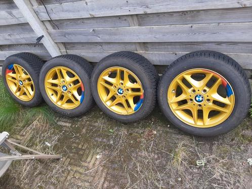 BMW/BBS 19kg E36 16" rally, nw Fulda Kristall Contro HP2, Auto-onderdelen, Banden en Velgen, Banden en Velgen, Winterbanden, 16 inch