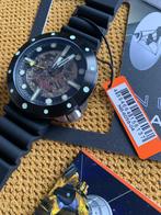 NUBEO CASSINI heren horloge zwart NIEUW, Overige merken, Overige materialen, Polshorloge, Overige materialen