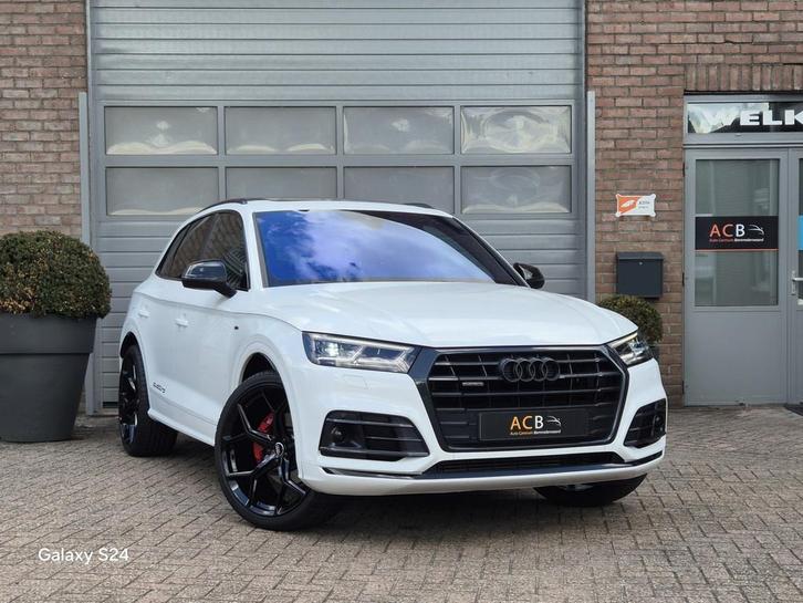 Audi Q5 2.0 TFSI quattro Sport S Line Black Edition Panorama, Auto's, Audi, Bedrijf, Te koop, Q5, 4x4, ABS, Achteruitrijcamera