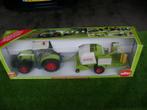 Claas Ares 697 ATZ met Claas pers/wikkelaar van Siku nr 7605, Hobby en Vrije tijd, Modelauto's | 1:32, Ophalen of Verzenden, Nieuw