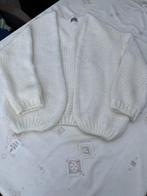 TE KOOP WIT GEBREID VEST, Ophalen of Verzenden, Nieuw, Wit