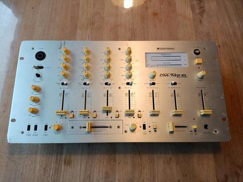 Omnitronic CM-742 Ei Mengpaneel - Goed Werkend, Muziek en Instrumenten, Mengpanelen, Gebruikt, Minder dan 5 kanalen, Microfooningang