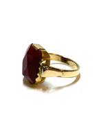 14k gouden ring met een carneool, Sieraden, Tassen en Uiterlijk, Ringen, 18 tot 19, -, -, Ophalen of Verzenden