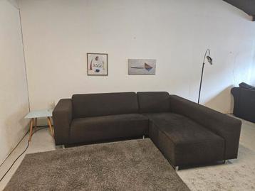 Prachtige bruine hoekbank |GRATIS LEVERING| beschikbaar voor biedingen