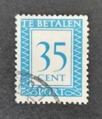 nederland nvph p98 port 98, Postzegels en Munten, Postzegels | Nederland, Verzenden, T/m 1940, Gestempeld